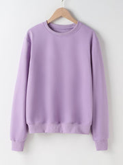 LILAC BASIC SWEATSHIRT