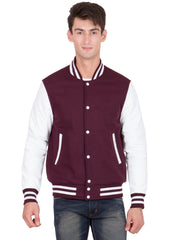 MAROON VARSITY JACKET