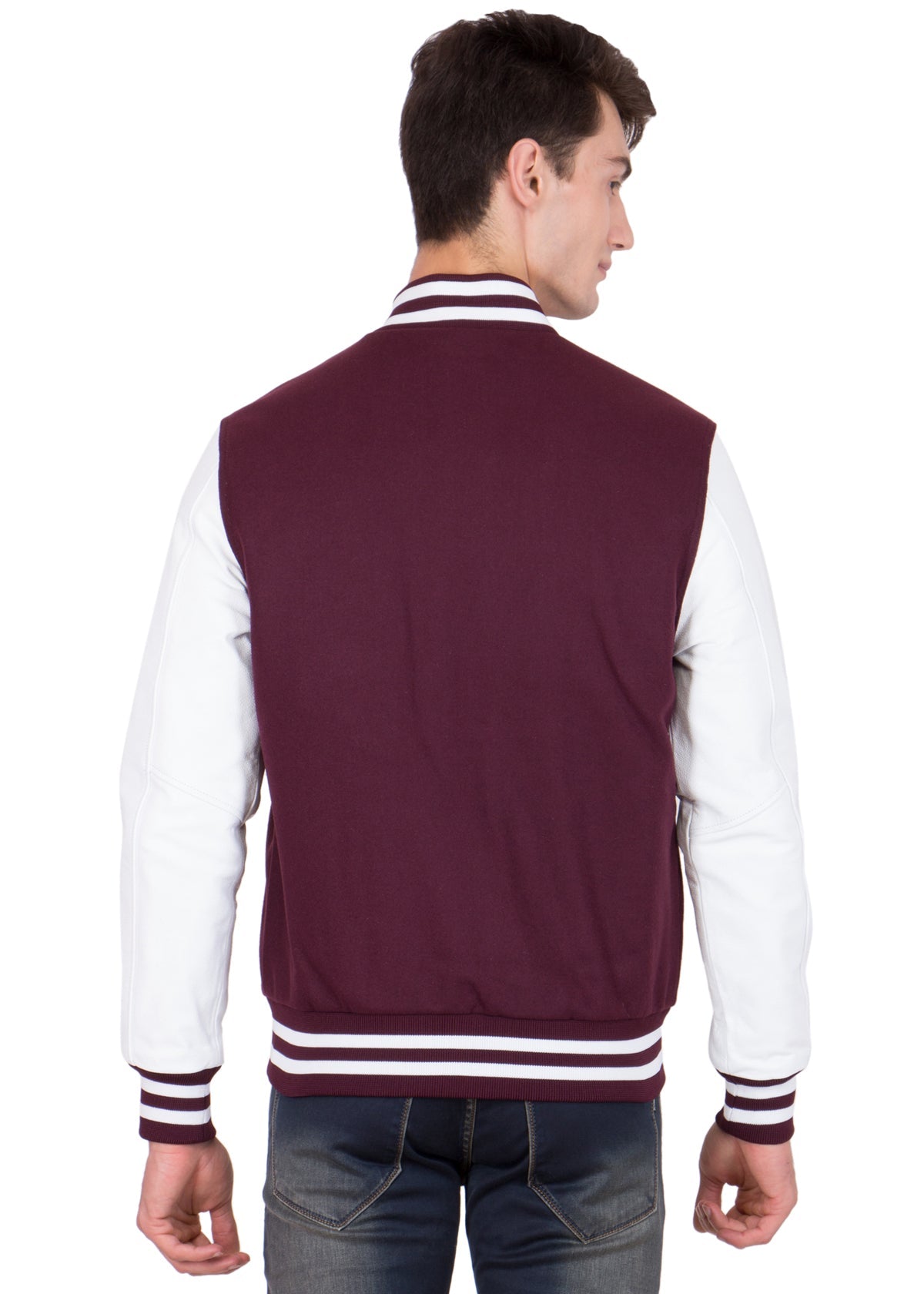 MAROON VARSITY JACKET