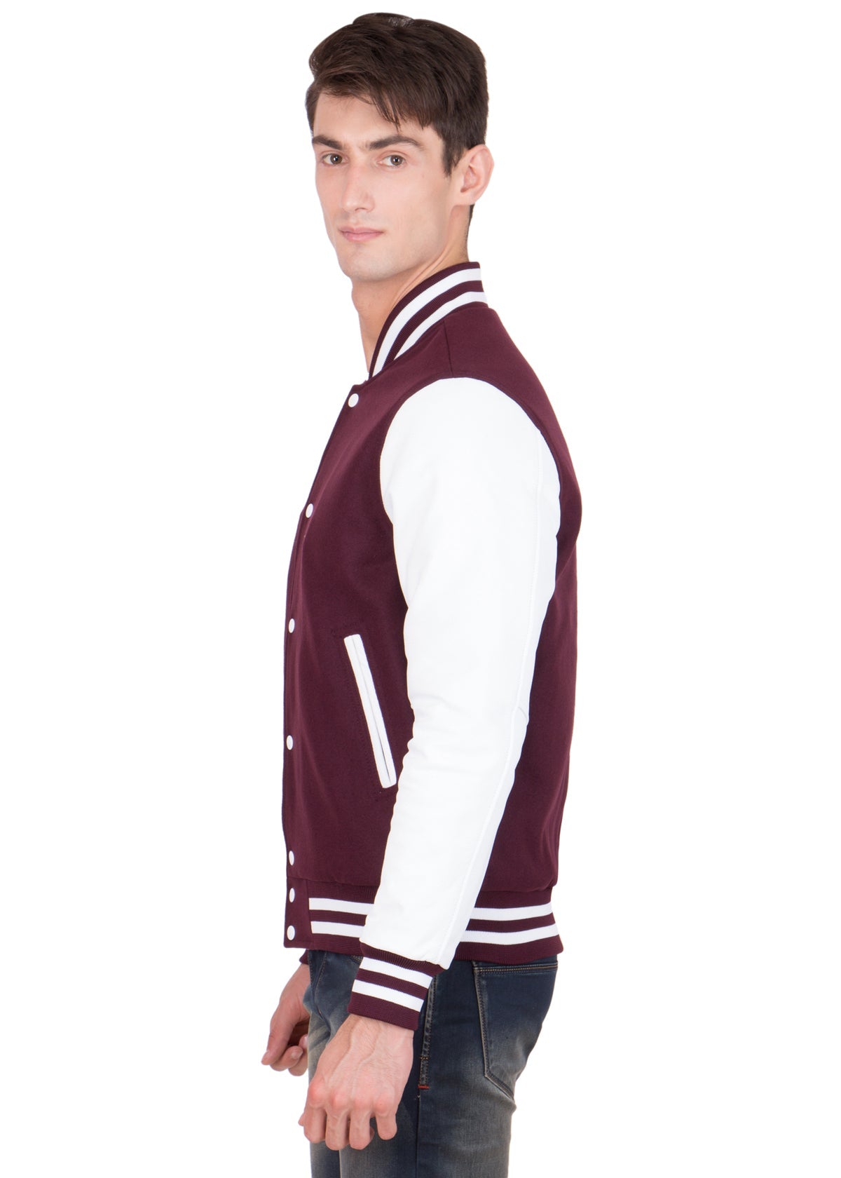 MAROON VARSITY JACKET