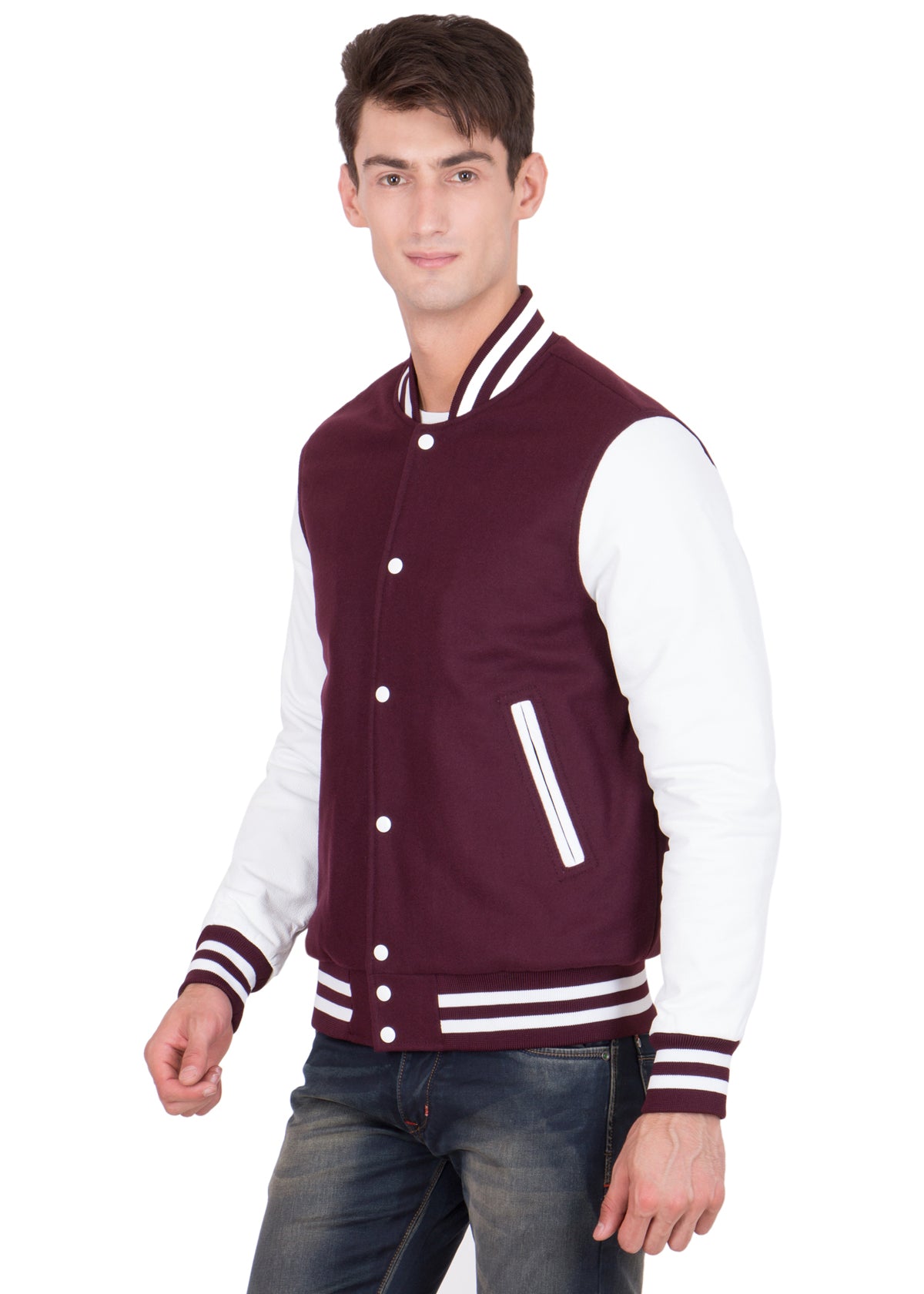 MAROON VARSITY JACKET