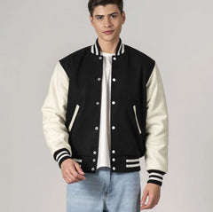 BLACK VARSITY JACKET