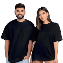 BLACK OVERSIZED COUPLE TSHIRTS