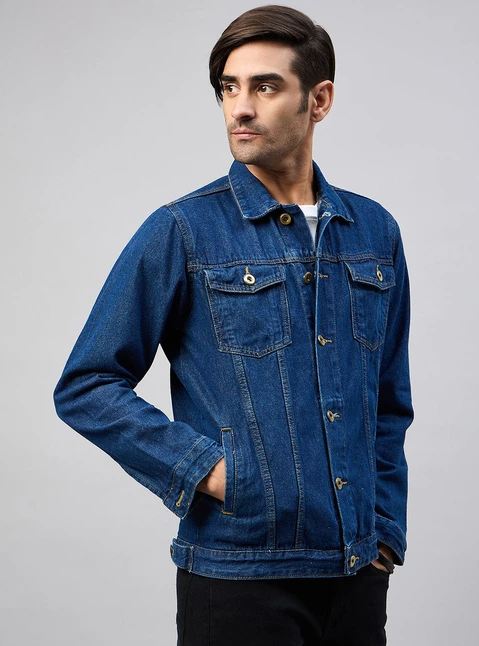 DARK BLUE DENIM JACKET