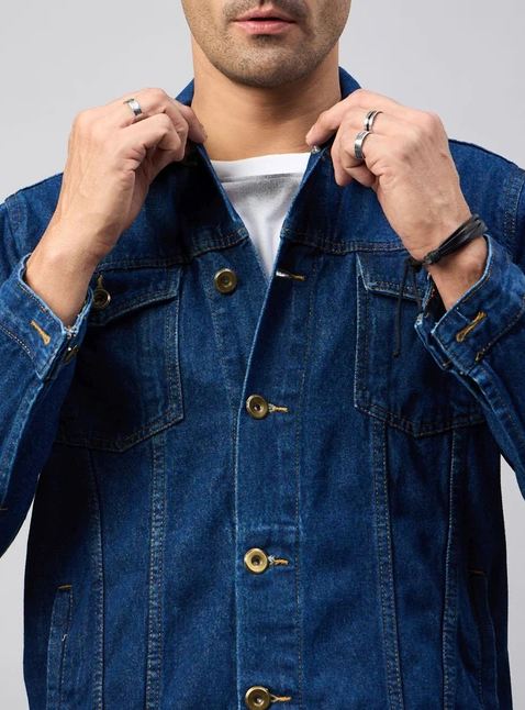 DARK BLUE DENIM JACKET