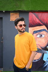 MUSTARD OVERSIZED TSHIRT