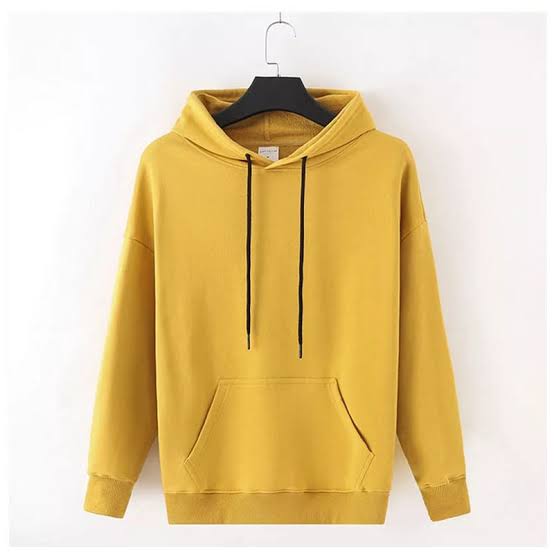 MUSTARD BASIC HOODIE