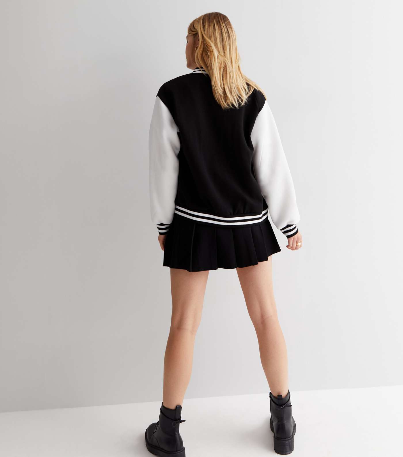 BLACK VARSITY JACKET