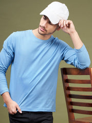 SKY BLUE FULL SLEEVES TSHIRT